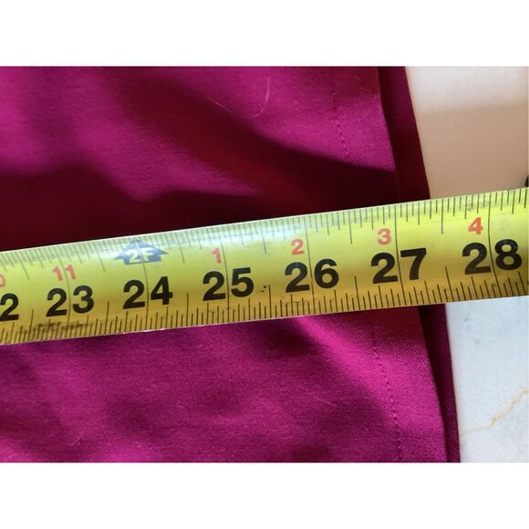 Figs Scrub Set Sz L Catarina Top with Pocket Zamora Scrub Pants Magenta - Picture 7 of 12